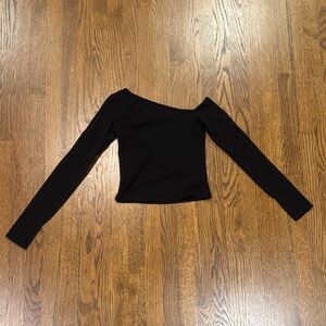 Edikted Black Off-Shoulder Top